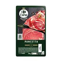 Carrefour, Charcuterie tranchée Pancetta - 8 tranches