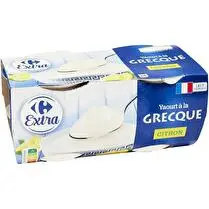 Carrefour, Yaourt à la grecque Citron