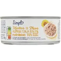 Simpl, Miettes de thon à l'huile de tournesol