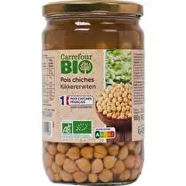 Carrefour, Pois chiches Bio