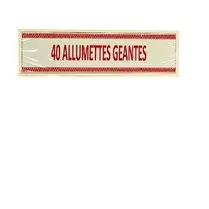 Votre rayon propose, Allumettes géantes
