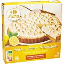 Carrefour, Tarte au citron meringuée  - 500 g