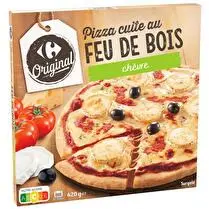 Carrefour, Pizza cuite au feu de bois Chèvre