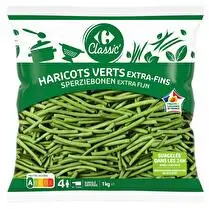 Carrefour, Haricots verts extra-fins