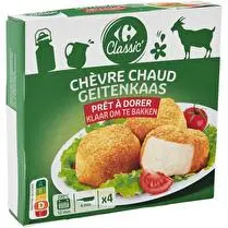 Carrefour, Fromage de chèvre chaud