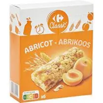 Carrefour, Barres céréales abricot