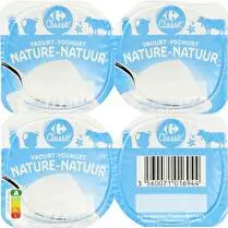 Carrefour, Yaourt nature