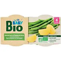 Carrefour, Plat bébé bio haricot vert dès 4mois