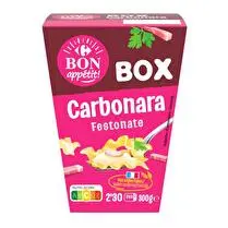Carrefour, Plat cuisiné Festonate carbonara