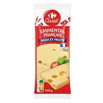 Carrefour, Emmental doux et fruité