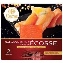Carrefour, Saumon fumé Ecosse