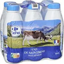 Carrefour, Lait de montagne demi écrémé