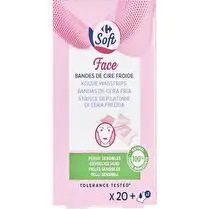 Carrefour, Bandes Cire Visage +2 lgt