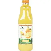 Carrefour, Pur jus de fruit 100% orange avec pulpe