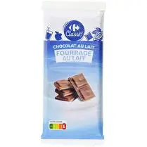 Carrefour, Chocolat au lait fourré lait