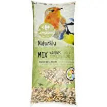 Carrefour, Aliment Mélange De Graines Pour Oiseaux De La Nature Enrichi Vitalité