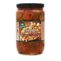 Carrefour, Couscous de légumes à l'orientale