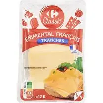 Carrefour, Emmental français en tranches