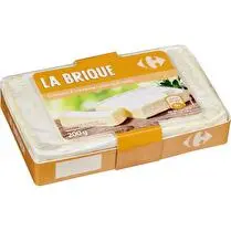Carrefour, Fromage La Brique Fondante Et Crémeuse