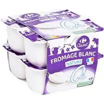 Carrefour, Fromage blanc nature 0% MG