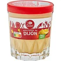 Carrefour, Moutarde de Dijon fine et forte