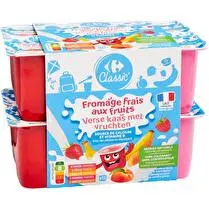 Carrefour, Fromage frais aux fruits 2% MG