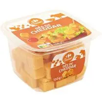 Carrefour, Dés de fromage  Cheddar