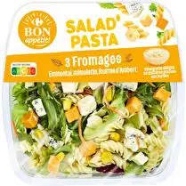 Carrefour, Salad' pasta 3 fromages Emmental, mimolette et fourme d' Ambert