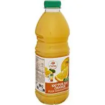 Carrefour, 100% Pur Jus Orange Sans Pulpe