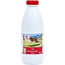 Carrefour, Lait de montagne entier stérilisé UHT