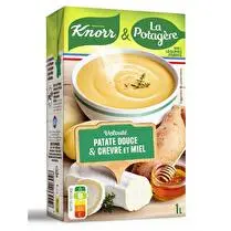 Knorr, Velouté patate douce et chèvre miel légumes de France