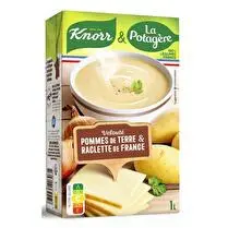 La Potagère, Velouté  De pommes de terre raclette fumée au bois de hêtre