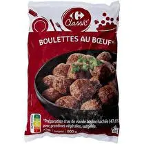 Carrefour, Boulettes de boeuf 15% MG
