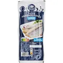 Carrefour, Filets de harengs fumés Doux