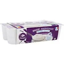 Carrefour, Yaourts brassés nature 0%
