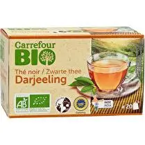 Carrefour, Thé Noir Darjeeling BIO  Inde IGP