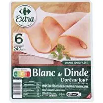 Carrefour, Blanc Dinde Dore Four 6T