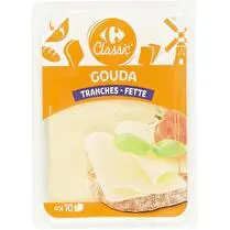 Carrefour, Tranchettes de fromage  Gouda 30 % MG