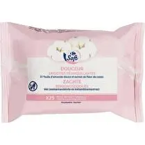 Carrefour, Lingettes démaquillantes Douceur