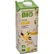 Carrefour, Boisson soja vanille bio