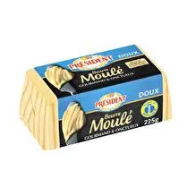 Président, Beurre doux moulé 82 %M.G.