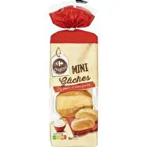 Carrefour, Mini gâches Pur beurre et crème fraîche - x 8