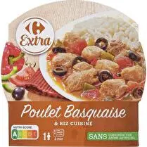 Carrefour, Plat cuisiné poulet basquaise