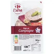 Carrefour, Terrine De Campagne 180G