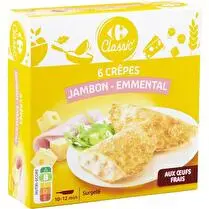 Carrefour, Crêpes Jambon fromage