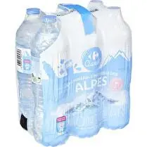Carrefour, Eau minérale naturelle des Alpes Source Montclar