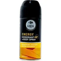 Carrefour, Déodorant & body spray Energy 48H