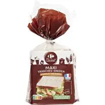 Carrefour, Pain de mie complet tranché