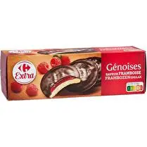 Carrefour, Génoises Saveur framboise