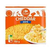 Carrefour, Cheddar râpé